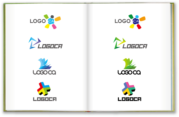 ロゴ無料提案４案コースサンプル